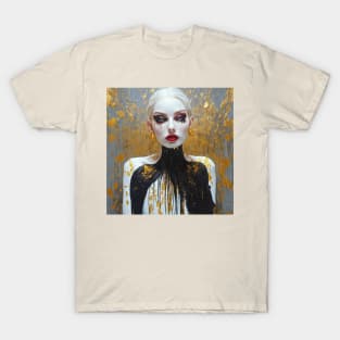 women's paintings Surrealism art watercoler artist T-Shirt